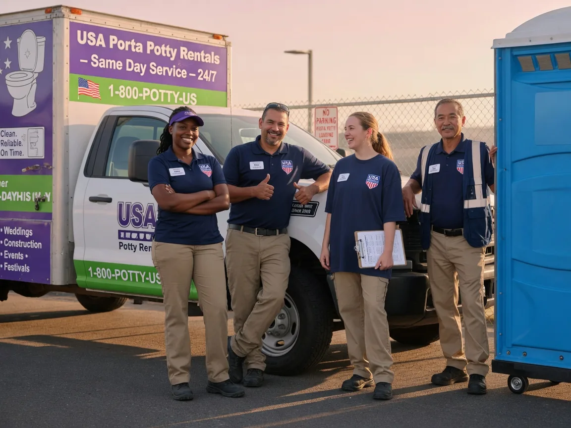 Porta Potty Rental company in Antelope, CA
